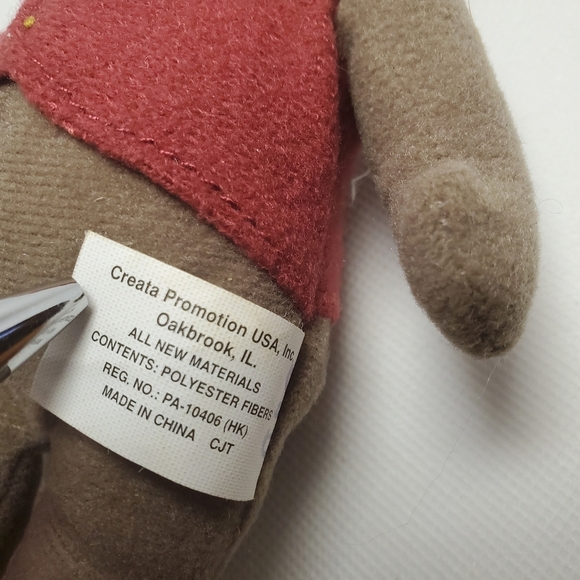 2001 McDONALD’S Happy Meal Toy DISNEY THE COUNTRY BEARS JAMBOREE PLUSH 6” HENRY - Picture 4 of 5